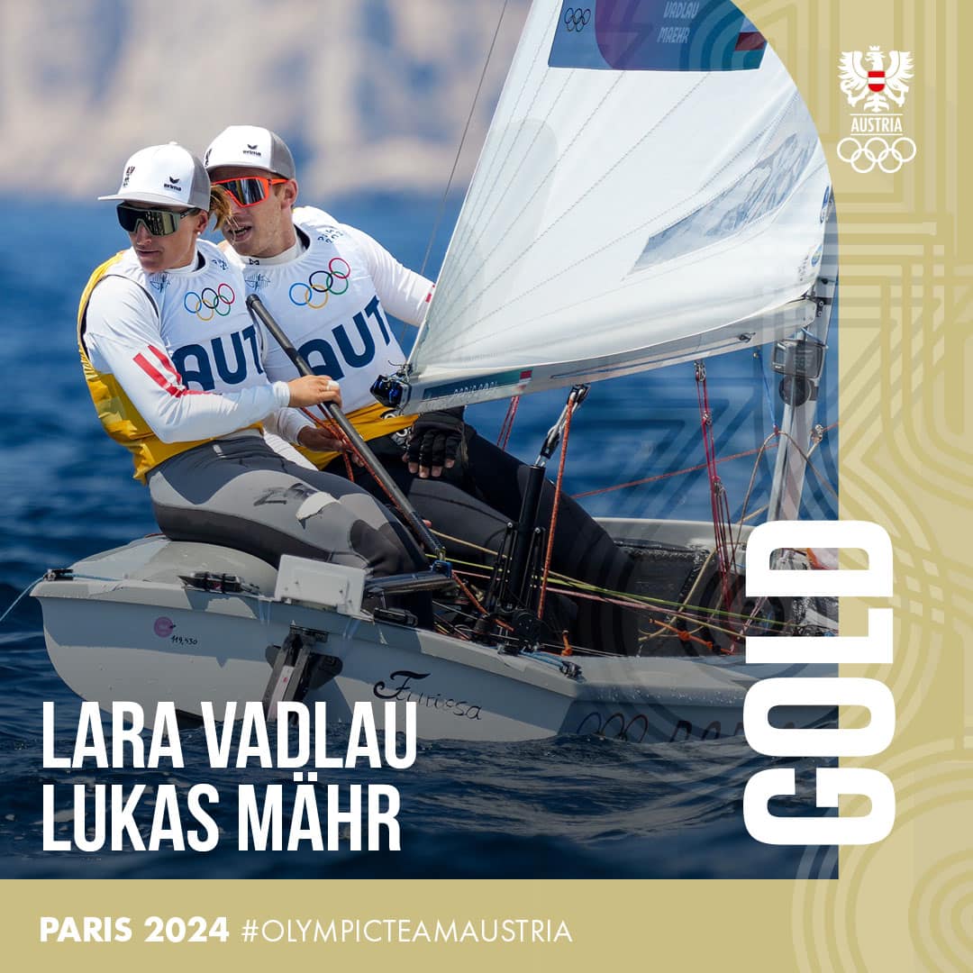 Lara Vadlau and Lukas Mähr picture Olympic Team Austria