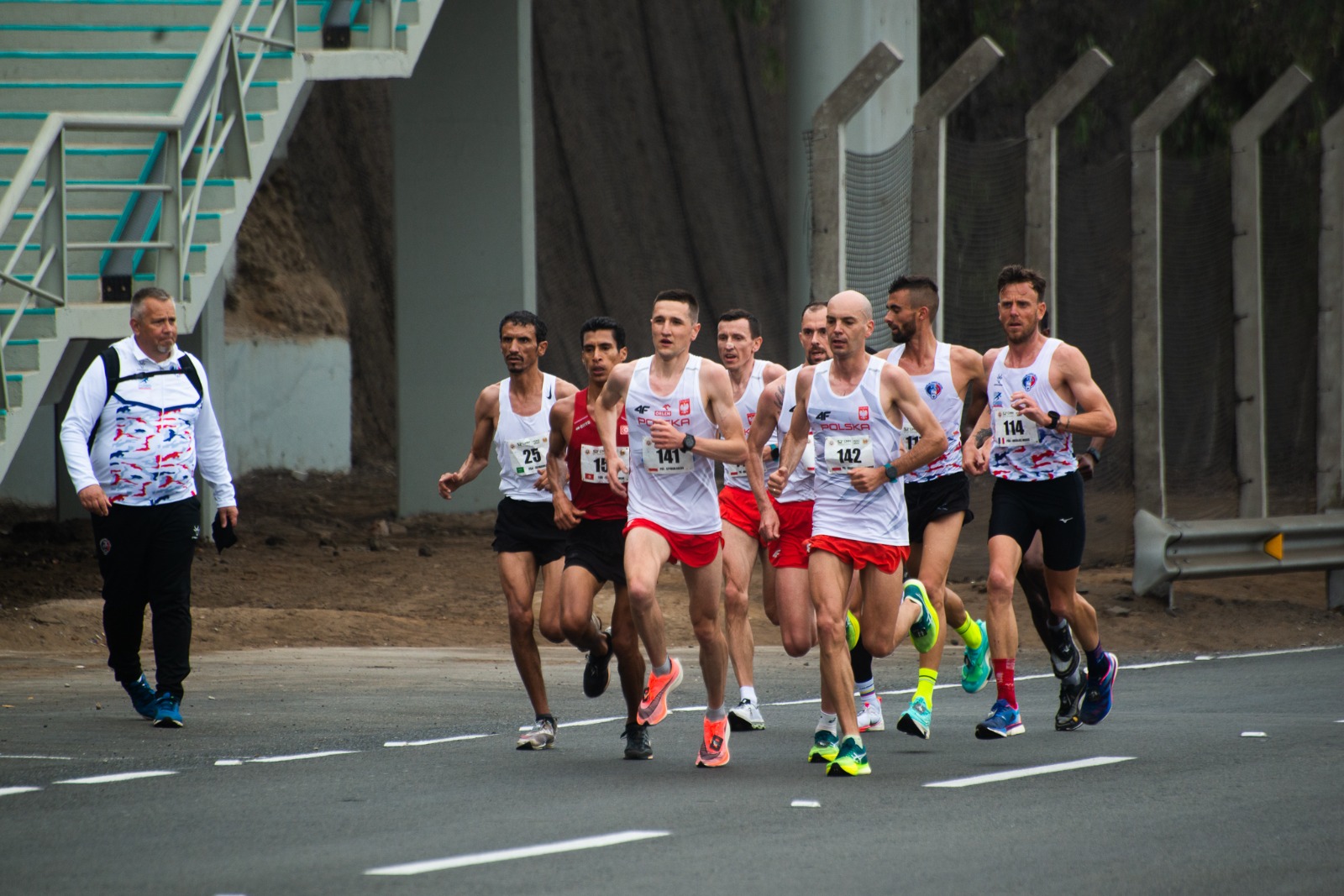 Athletes Competing Lima Marathon 42k 2023 Stock Photo 2307141375